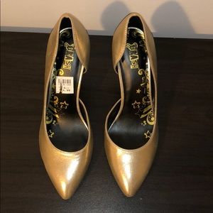 Gold Heels